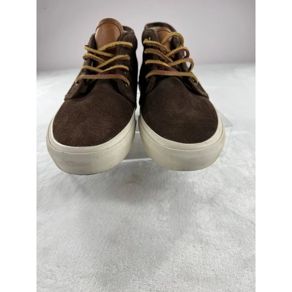 NWT Polo Ralph Lauren Keaton Chukka Sneakers Men's 9‎ Brown Suede 100% Rubber